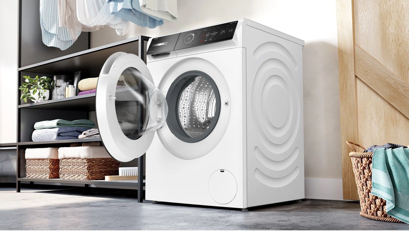 מכונת כביסה פתח קדמי 9 ק"ג &nbsp;Bosch WGB244A2FR - תוצרת גרמניה צבע לבן